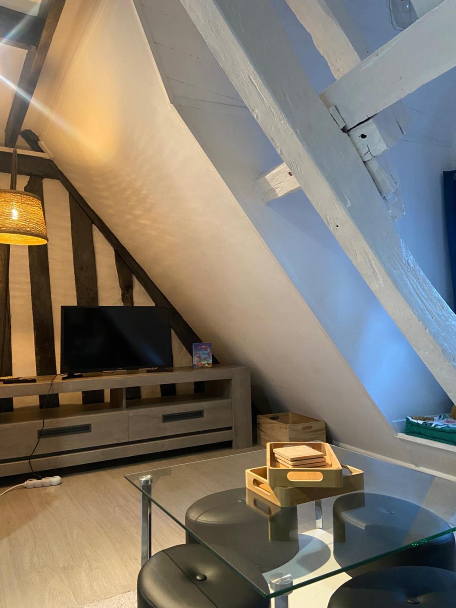 Appartement La Luciole à Honfleur Extérieur photo